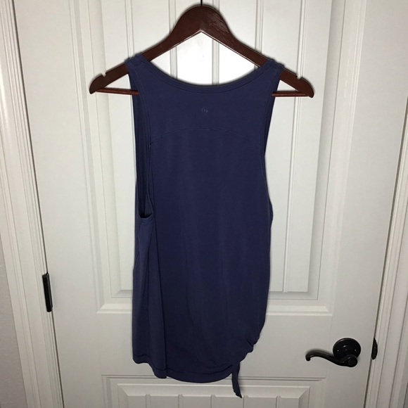 Lululemon To The Point Tank in Moody Blues. - Picture 7 of 7